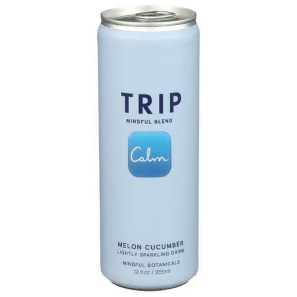 Trip Drinks Cucumber Mint Mindful Blend Sparkling Water