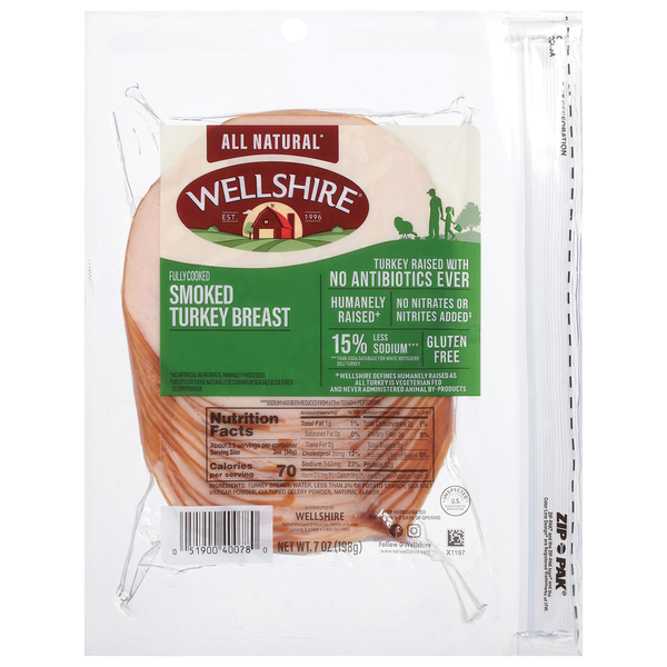 Wellshire Smoked Turkey Breast