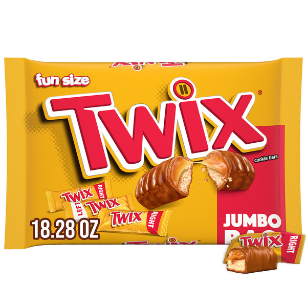 TWIX Caramel Fun Size Chocolate Cookie Candy Bars