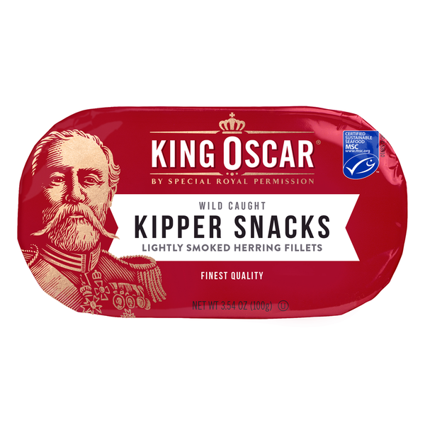 King Oscar Wild Caught Kipper Snacks