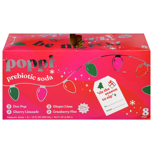Poppi Soda, Prebiotic, Assorted Same-Day Delivery or Pickup | Macey's