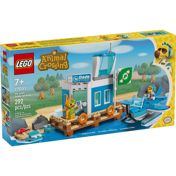 LEGO Animal Crossing Fly with Dodo Airlines Video Game Toy Building Set