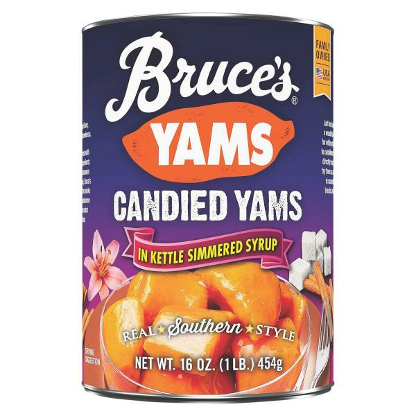 Bruce's Yams Candied Yams in Kettle Simmered Syrup Same-Day