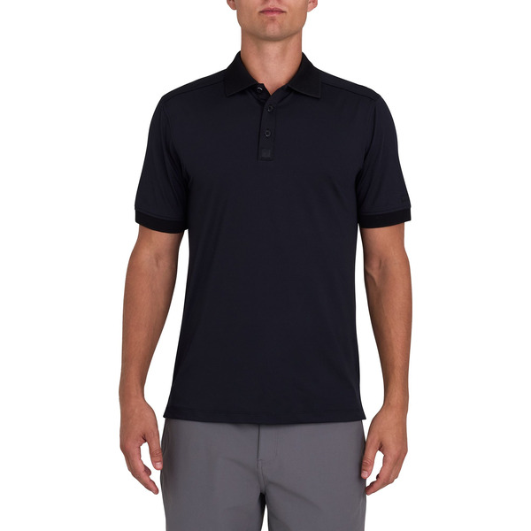 Bad Birdie Men's Evolution Ridge Performance Golf Polo, XL - Black