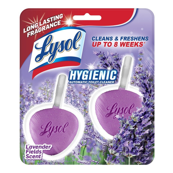 Lysol Hygienic Lavender Fields Scent Automatic Toilet Cleaner Same