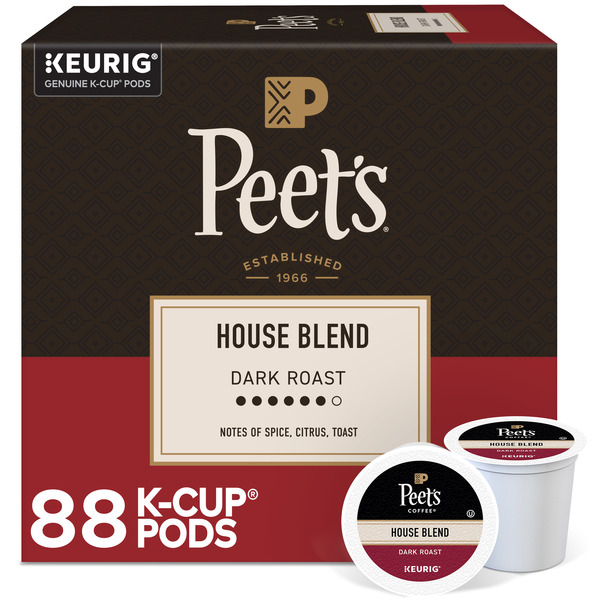 Peet's Coffee House Blend K-Cup Pods