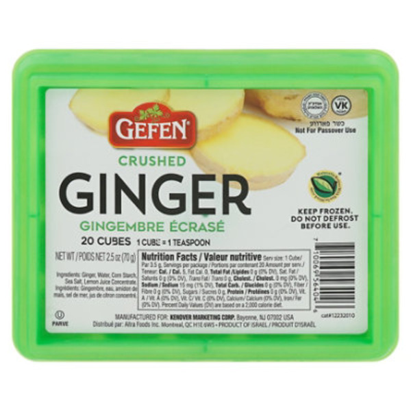 Gefen Ginger Cubes, Crushed