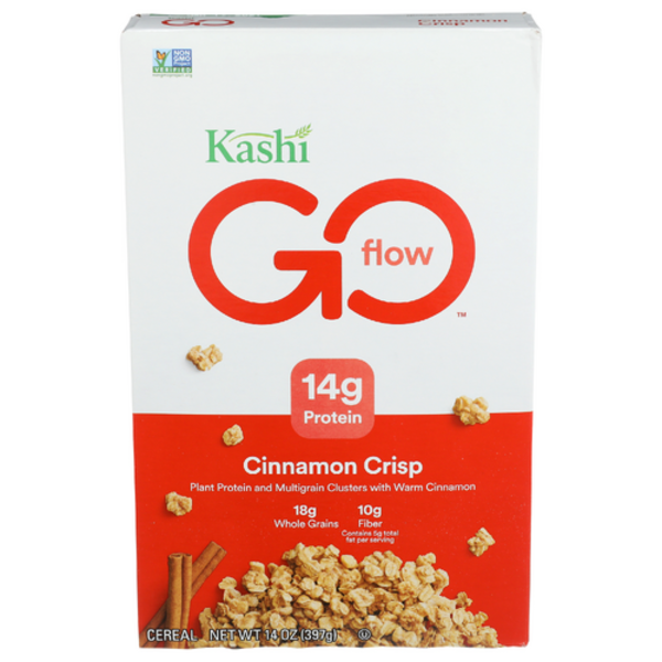 Kashi Cold Breakfast Cereal, Vegan Protein, Fiber Cereal, Cinnamon