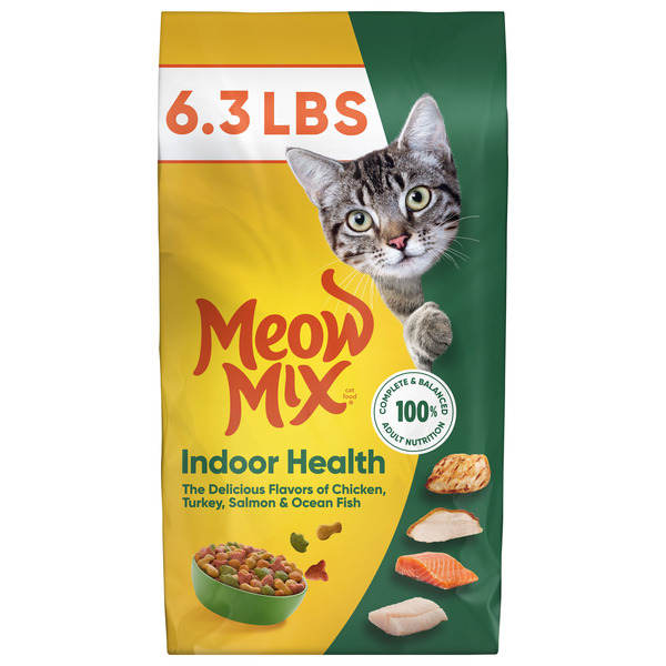 Meow Mix Indoor Health Dry Cat Food Same-Day Delivery or Pickup