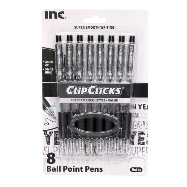 Inc. ClipClick Clip Clicks Pens With Black ink Same-Day Delivery ...