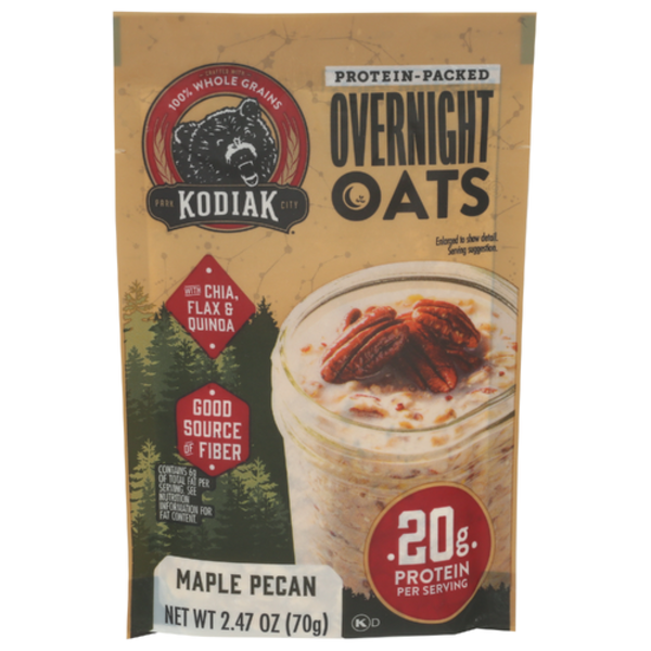 Kodiak Cakes Maple Pecan Protein-Packed Overnight Oats