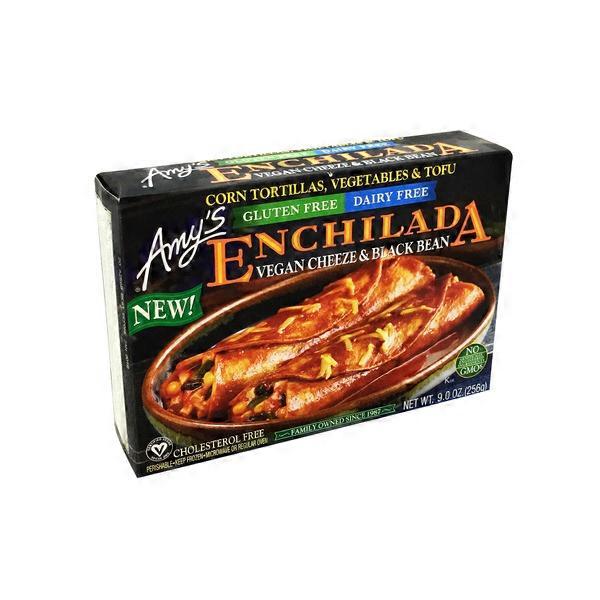 Amy's Enchilada Vegan Cheeze & Black Bean (9 oz) Instacart