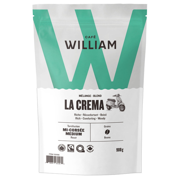Organic Fair Trade Le Crema Blend Espresso