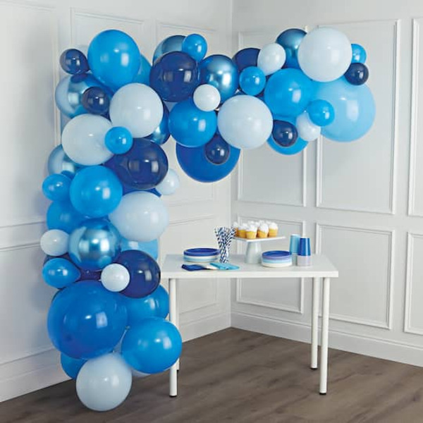 Celebrate It Balloon Garland - Blue - 10'