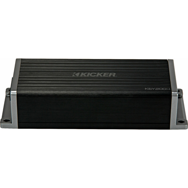 KICKER Black Key 200W Multichannel Amplifier With High Pass Crossover