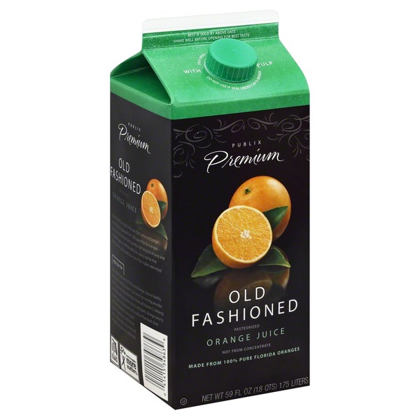 Publix Premium Juice, Orange, Old Fashioned, with Pulp (59 oz) Instacart