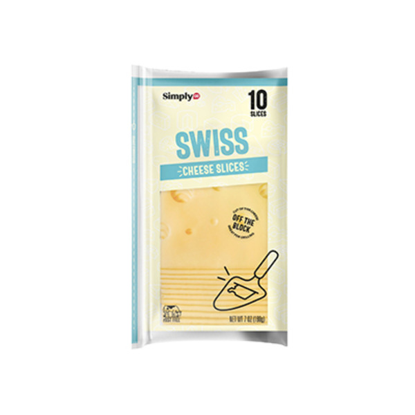 SimplyGO Swiss Cheese Slices