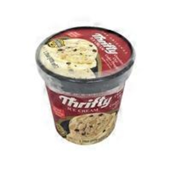 Thrifty Ice Cream Chocolate Chip Cookie Dough Flavored Ice Cream