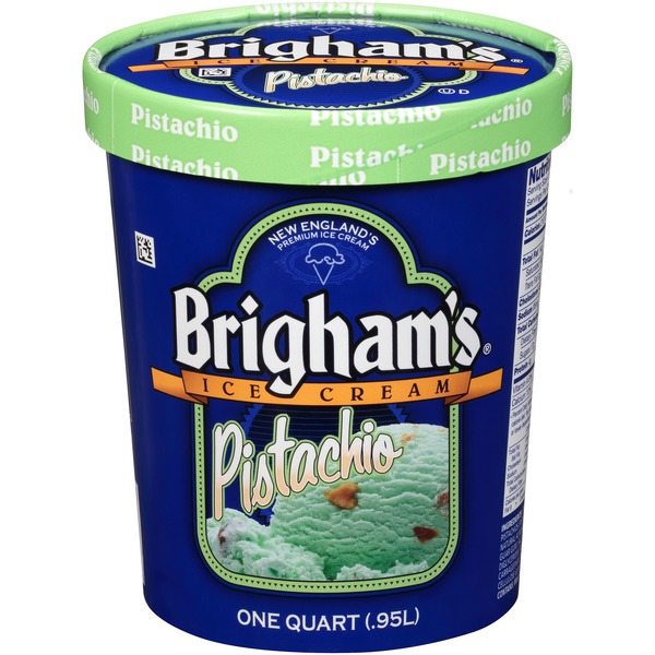 Brigham'S Pistachio Ice Cream (1 qt) Instacart