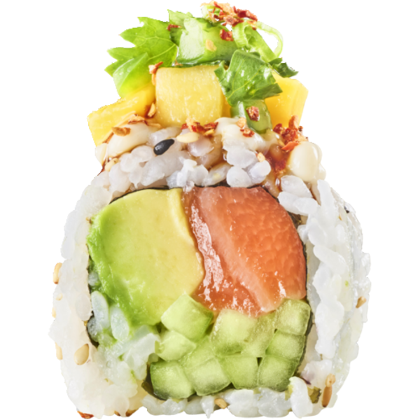 Hissho Sushi Chili Lime Mango Salmon Roll