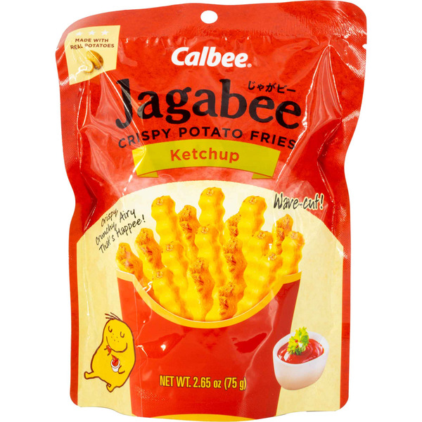 Calbee Jagabee Ketchup Potato Snack Sticks