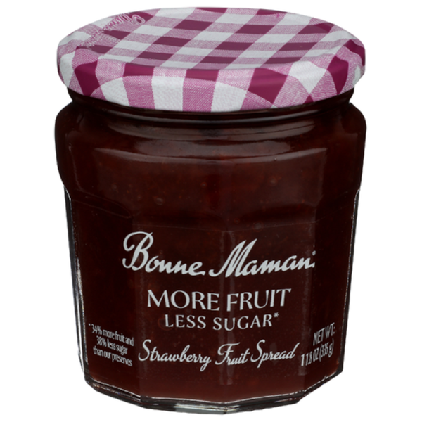 Bonne Maman Strawberry Fruit Spread More Fruit, Less Sugar