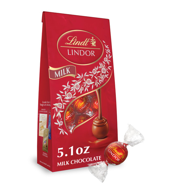 Lindt Lindor Milk Chocolate Candy Truffles Same-Day Delivery or