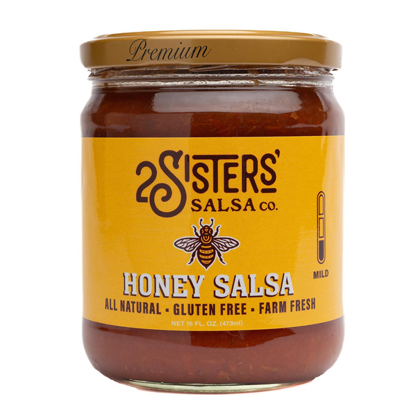 2 Sisters' Salsa Honey Salsa, Clean Label