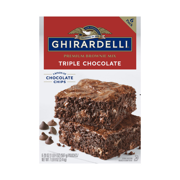 Triple Chocolate Brownie Mix, 7.5 lbs
