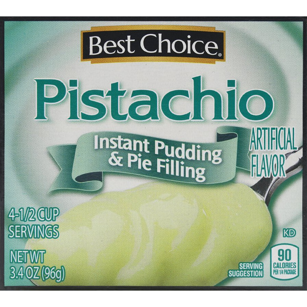 Best Choice PISTACHIO INSTANT PUDDING Same-Day Delivery or Pickup