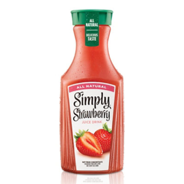 Simply Strawberry Juice Bottle