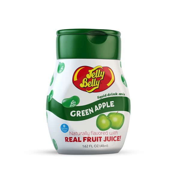 Jelly Belly Green Apple Liquid Drink Mix Water Enhancer (1 ct) Instacart