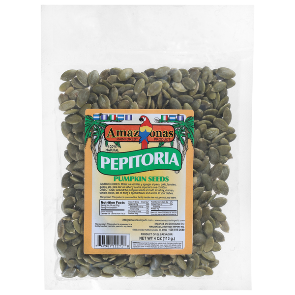 Amazonas Rainforest Products Pepitoria Pumpkin Seeds
