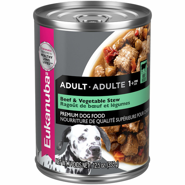 Eukanuba Beef & Vegetable Stew Adult 1+ Years Premium Dog Food
