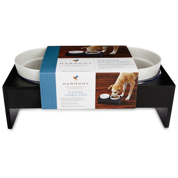 Harmony Elevated Double Diner Dog Feeder 4 Lb Instacart