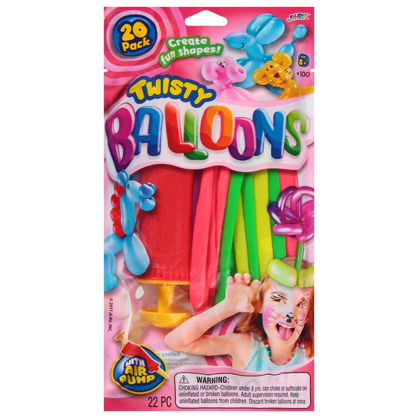 JA-RU Balloons, Twisty, Age 8+ Same-Day Delivery or Pickup | FoodMaxx
