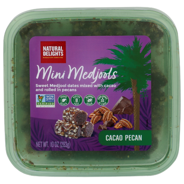 Natural Delights Cacao With Pecans Medjool Date Rolls Same-Day