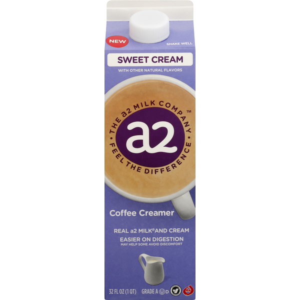 A2 Milk® Coffee Creamer, Sweet Cream Same-Day Delivery or Pickup