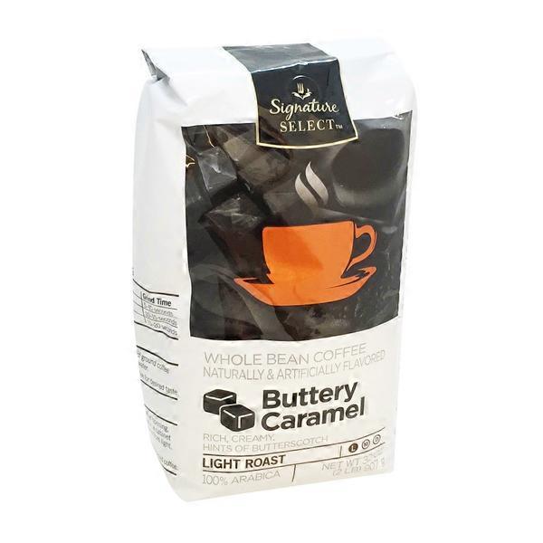 Signature Select Buttery Caramel Whole Bean Coffee (32 oz) from Safeway