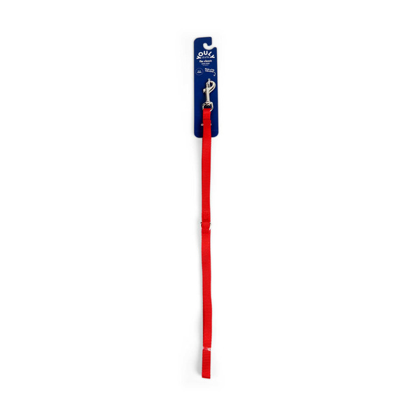 Youly Webbed Dog Lead - Red