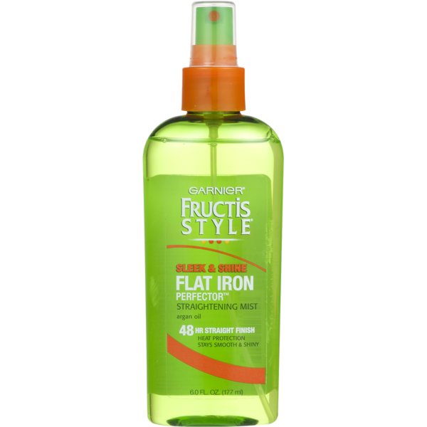 Garnier Fructis Style Sleek Shine Straightening Mist Flat Iron