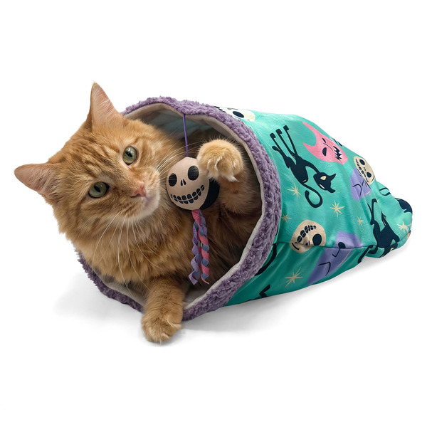 GMASON Nightmare Before Christmas Crinkle Sack Cat Toy