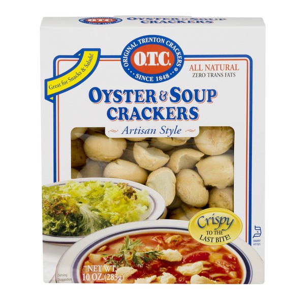 Original Trenton Crackers Oyster & Soup Crackers Artisan Style (10 oz