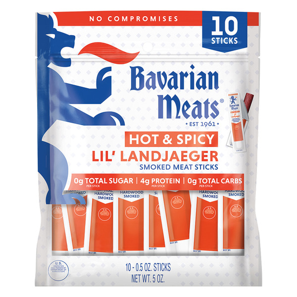 Bavarian Meats Lil Landjaeger Spicy Meat Sticks