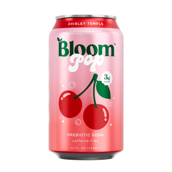 Bloom Pop Shirley Temple Prebiotic Soda Same-Day Delivery or