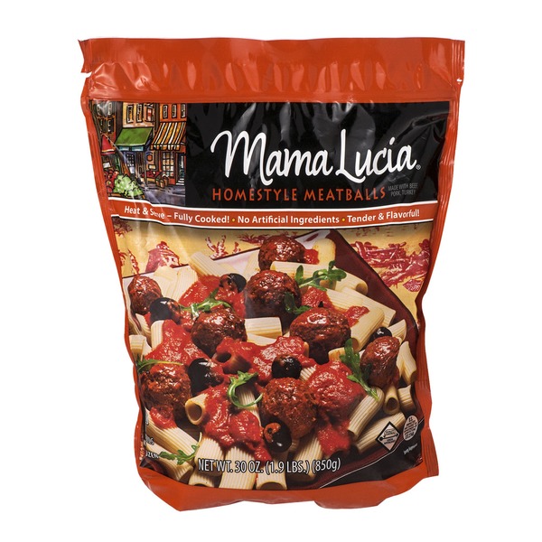 Mama Lucia Homestyle Meatballs (30 oz) Instacart