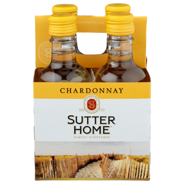 Sutter Home Chardonnay 4 Pack Bottles