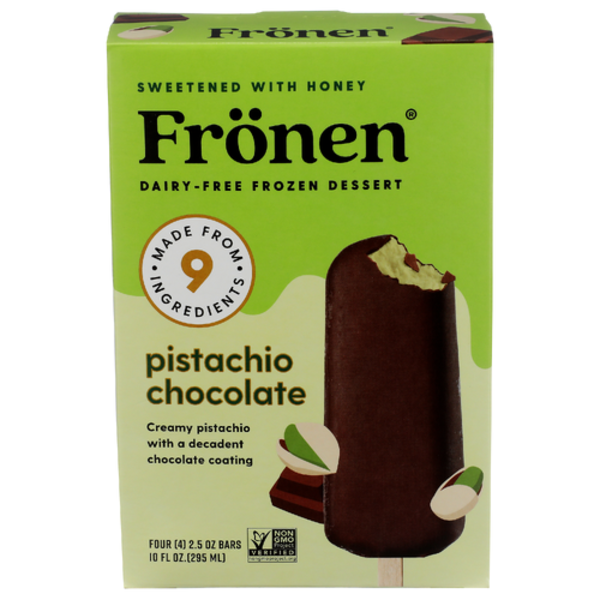 Fronen Pistachio Chocolate Dairy Free Frozen Dessert 4 Pack
