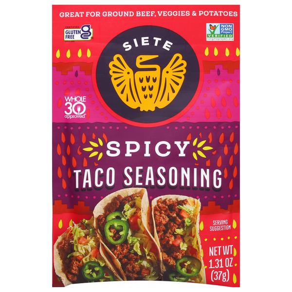 Siete Spicy Taco Seasoning Same-Day Delivery or Pickup | Jerry's Foods