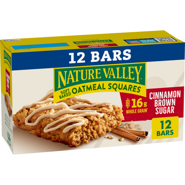 Nature Valley Cinnamon Brown Sugar Soft Baked Oatmeal Squares